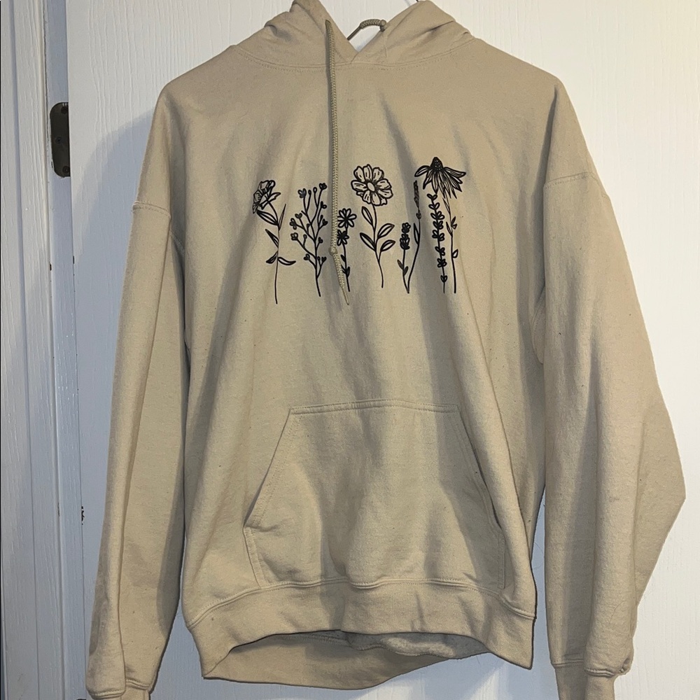 Gildan Heavy Blend Tan Hoodie